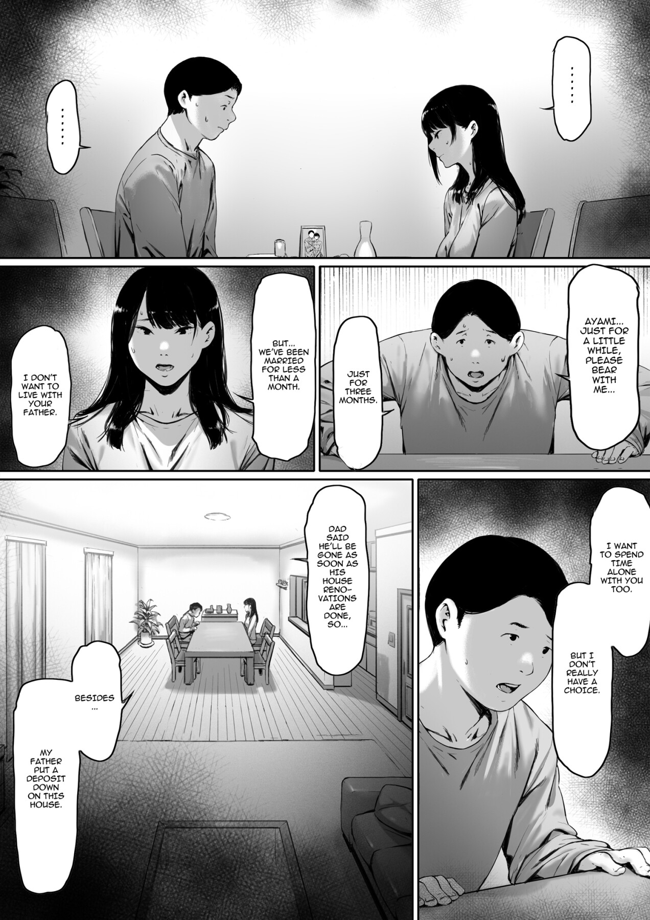 Hentai Manga Comic-Now Living with my father-in-law, I was supposed to have a happy newlywed life-Read-4